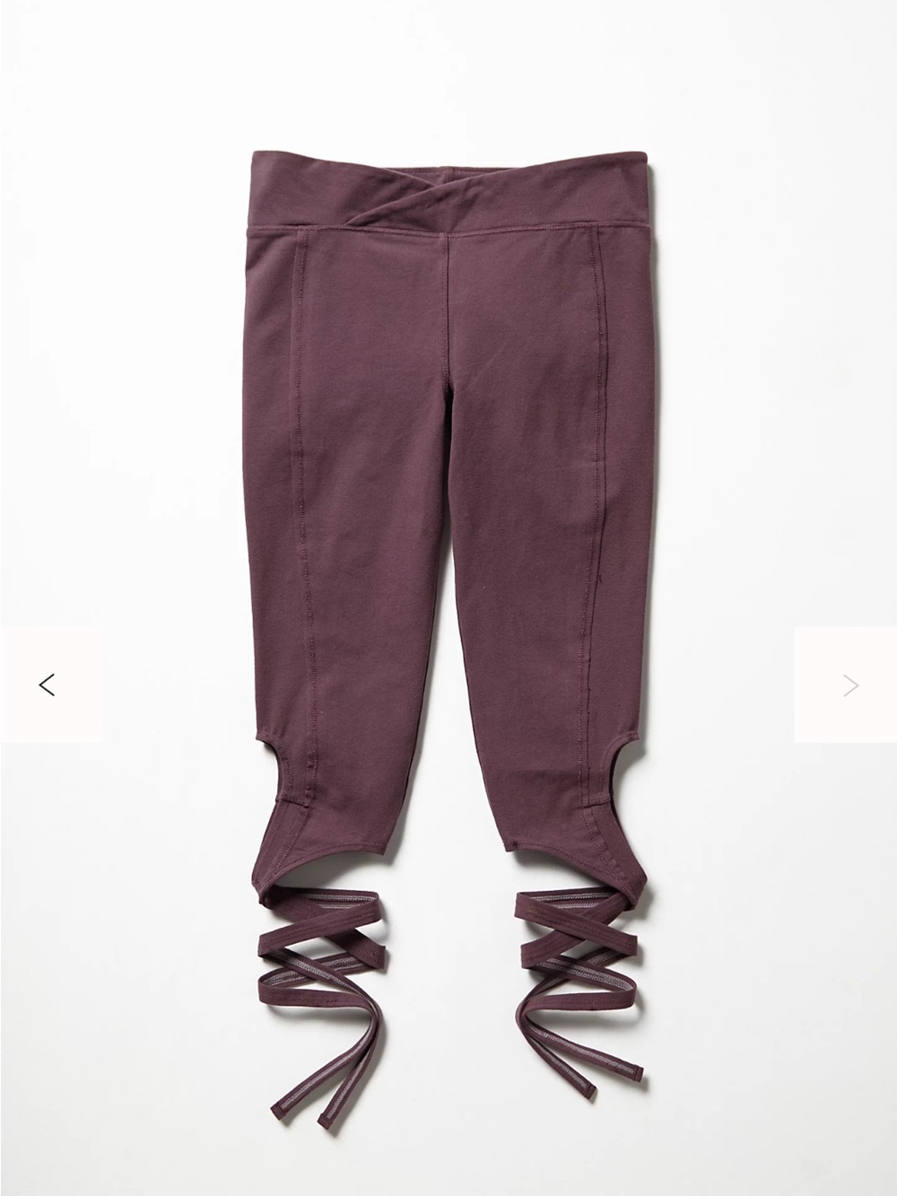 Free People Turnout Leggings in Plum